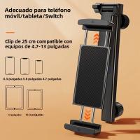 Soporte Ajustable Para Tableta De Coche Oatsbasf Con Respaldo En Asiento Trasero Rotación De 360° Para Teléfonos Móviles Y iPad De 4.7-13 Pulgadas - details 11