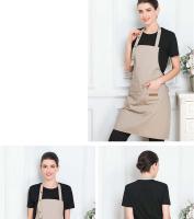 Delantal De Cocina Delgado Y Cómodo Para Mujer Y Hombre Delantal De Chef Para Barbacoa Restaurante Bar Tienda Salones De Belleza Estudios Uniforme - details 8