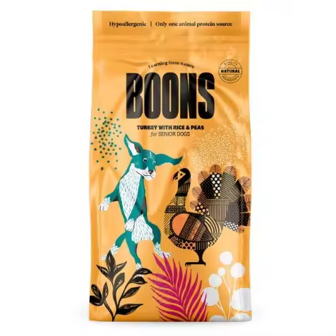 Boons Pavo Arroz Y Guisantes Senior 10 Kg - 1