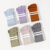 5 Pares De Calcetines Antideslizantes Para Mujer Deportivos De Yoga Y Pilates Para Otoño Y Primavera Calcetines De Dedos - details 9