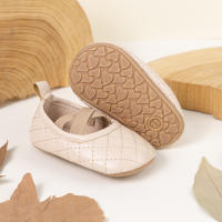 Meckior Zapatos Para Niñas Primera Caminata Todas Las Estaciones Cuero PU Antideslizante Suave Niño Recién Nacido 0-18M - details 18