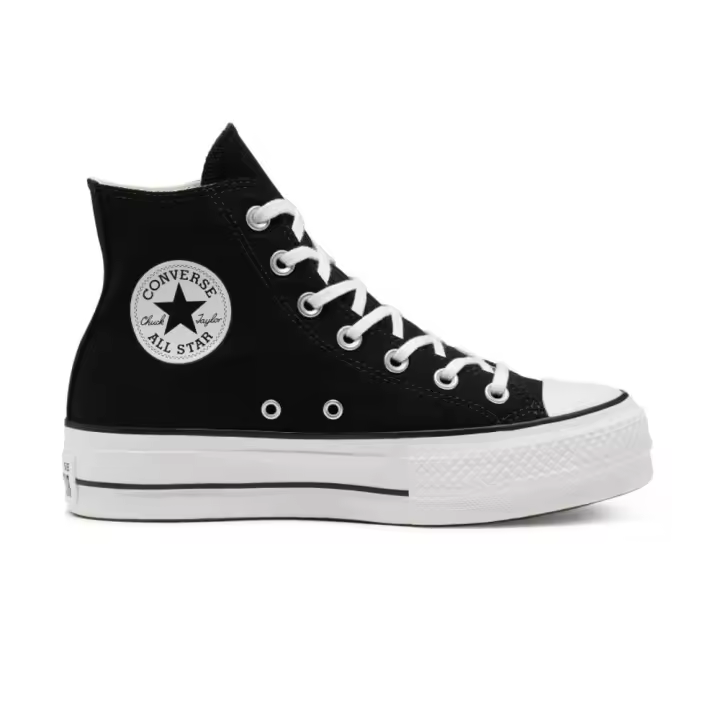 Zapatillas Converse Chuck Taylor Lift Hi Platform Negro 560845C - 1