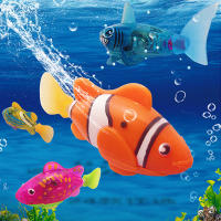 Juguete Para Gatos Y Niños 5pcs Pez Electrónico Sumergible Juguetes De Baño Para Piscina Y Bañera Robot De Agua Para Animales De Compañía - details 2