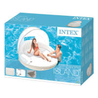 Isla hinchable INTEX canopy crema - 199x150 cm - details 2