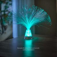 Lámpara De Mesa Cambio De Cielo Estelar Colorido Con Luz Nocturna De Fibra Óptica Vibrante Decoración De Habitación Para Dormitorio Ambiente Festivo - details 4