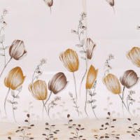 Cortinas De Tulipán Para Sala De Estar Y Dormitorio Partition Floral Puerta Cocina Modernas Simplicidad Decoración Hogar - details 60