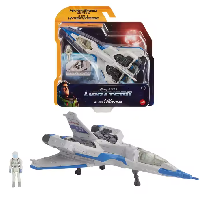 Buzz Con Nave Xl-01 Lightyear. regalos y juguetes para niños y niñas +4 años (Mattel HHJ94) - 1