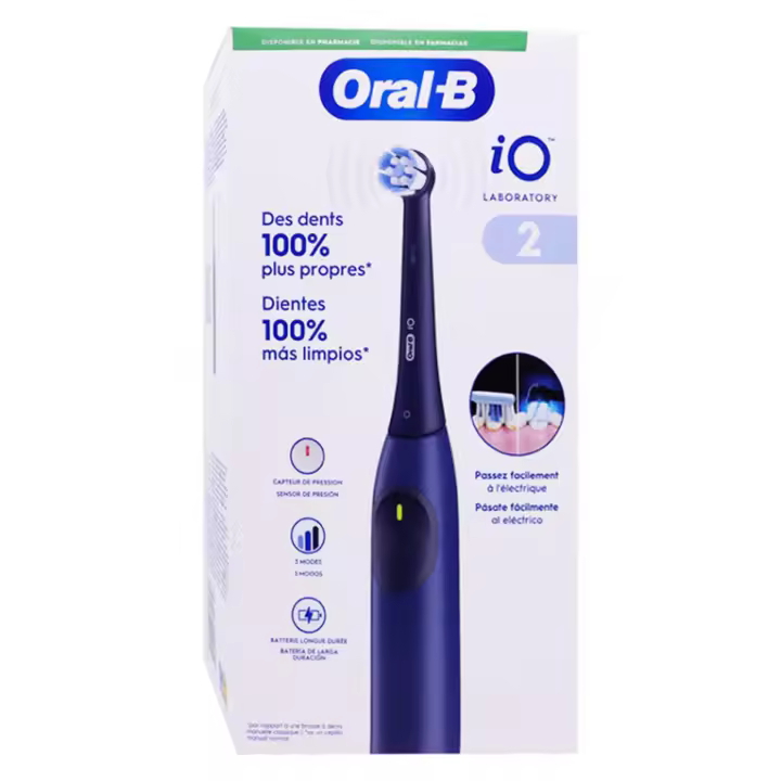 ORAL B IO 2 BROSSE A DENTS ELECTRIQUE BLEU NUIT - 1