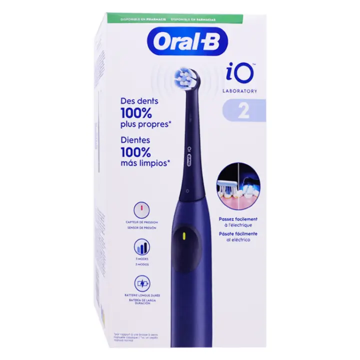 ORAL B IO 2 BROSSE A DENTS ELECTRIQUE BLEU NUIT - 1