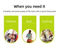 Bolsa De Correr Para Mujer Y Hombre Bolsa De Cintura Deportiva Bolsa De Móvil Para Gimnasio Ciclismo Y Paseos - details 0