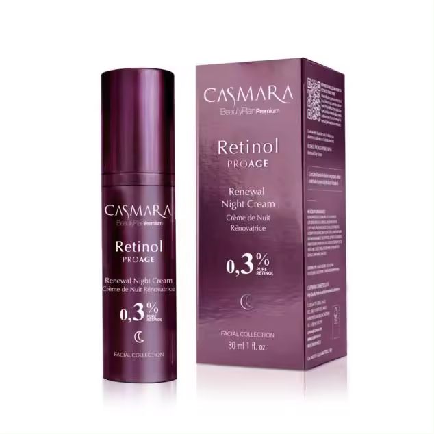 Casmara Crema de Noche Retinol 0,3% Tratamiento para Arrugas - 1