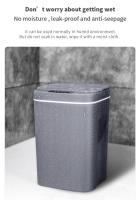 Basurero Automático 12L Con Sensor Táctil Para Cocina Y Baño Caja De Basura Eléctrica Inteligente Impermeable Con Tapa Recipiente Ecológico - details 13