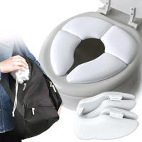Portable Kids Travel Potty Seat Pad Baby Folding Toilet Training Seat Cover Toddler Urine Assistant Cushion Children Pot Seater - details 35