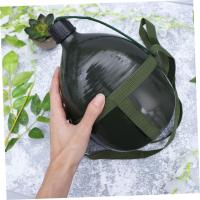 Cantimplora de aluminio verde - Cantimplora de 1,4 l. con correa ajustable - details 1