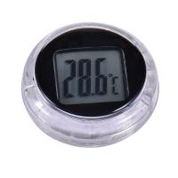 Termómetro Para Motocicleta Impermeable Adhesivo Digital Medidor De Temperatura Para Interior Del Coche Reloj Contador De Tiempo ABS - details 2