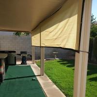Paño de sombra Premium, tela protectora UV duradera con ojales y bordes reforzados, pantalla de privacidad perfecta para patios al aire libre, jardines, pérgolas y toldos, 1 unidad，Sombra Premium UV Duradera, Ojales y Bordes Reforzados - details 4