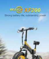 Bicicleta Eléctrica Bezior xf200 20 ''* 4,0'' 48 V15ah 130 km kilometrije freno hidráulico - details 0