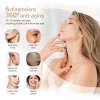Máscara Facial De Silicona LED 3D Con Terapia De Luz Roja Para Belleza Y Cuidado De La Piel 7 Colores Reparación Y Blanchimente Sin Cable - details 8