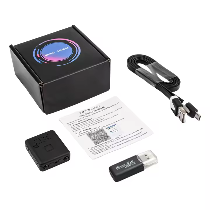 Cámara Miniatura XD 1080P HD Seguridad Doméstica Con Visión Nocturna Micro Cámara Detección De Movimiento Grabadora De Vídeo Y Audio - 1
