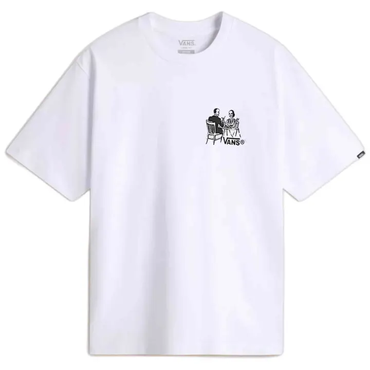 Camiseta Vans modelo Fine Dining Ss en color Blanco - 1