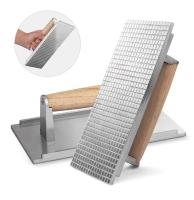 Prensa De Carne Rectangular De Aleación De Aluminio Antiadherente Resistente Al Calor Con Mango Para Asado En Casa Utensilios De Cocina Para Hamburguesas Y Barbacoa - details 4