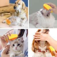 Cepillo De Vapor Para Gatos Y Perros Recargable Cepillo De Pelaje Para Desenredar Y Eliminar Pelos Cepillo De Mascotas Material Plástico - details 2