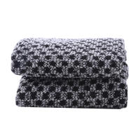 Toallas De Limpieza Para Ducha Doble Cara Estilo Rectangular Tejido De Algodón Peinado Y Poliéster Toalla De Baño Esencial - details 0