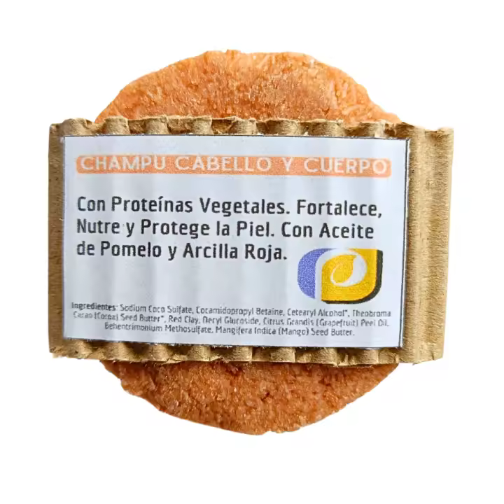 Champú Sólido Cabello y Cuerpo. Nutre, Hidrata y Protege tu Piel. Pumarshop Cinnia Natura. Sin Parabenos. Apto Veganos - 1