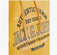 Jack & Jones Pack 2 Sudaderas con capucha Hombre JJELOGO en color Pacific Coast y Honey Gold Logo estampado Moda Casual Informal ideal OTOÑO INVIERNO - details 8