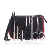 Kit De Herramientas Para Vape 9 En 1 Mini Billetera De Vape Con Jig De Bobina Aretes Y Tijeras Herramientas De Reparación Para Cigarrillos Accesorios De Vape - details 15