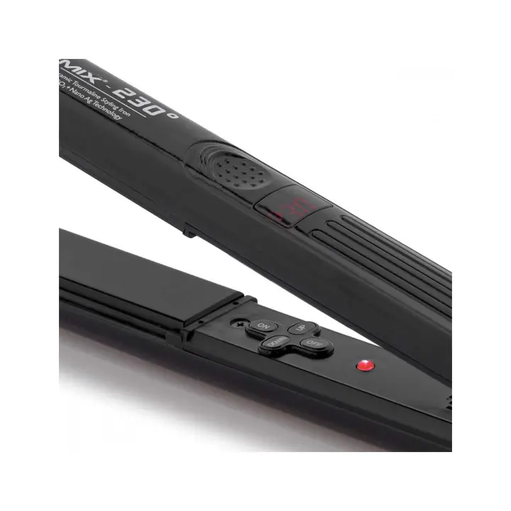 Plancha Termix 230º Black Edition con Temperatura Regulable y Placas de Cerámica y Turmalina - 1