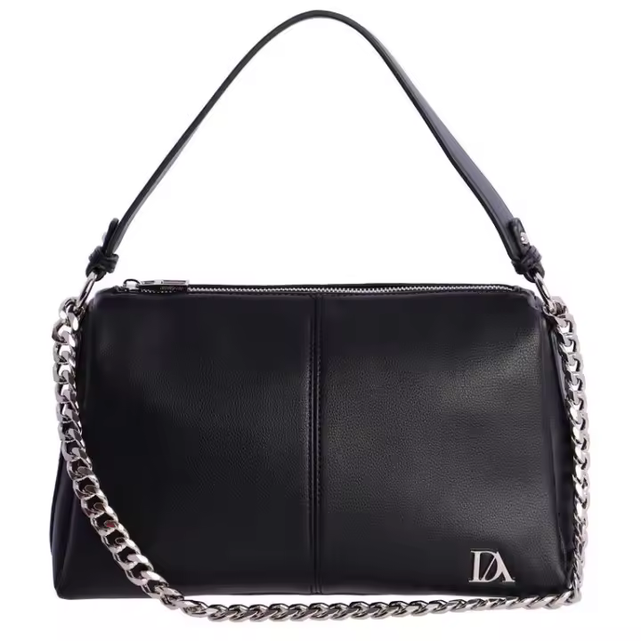 DON ALGODON BOLSO LISO Y ELEGANTE EN COLOR NEGRO - 1