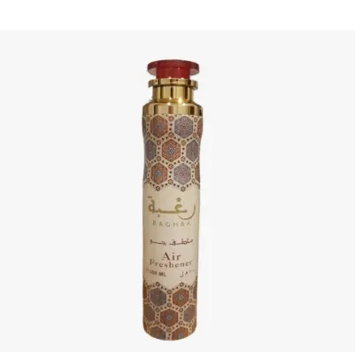Ambientadar oriental Raghba 300ml Lattafa ,Spray de hogar y tejidos sofa,cojines,textil,Fragancia arabe duradera ,lujosa NOVEDAD - 1