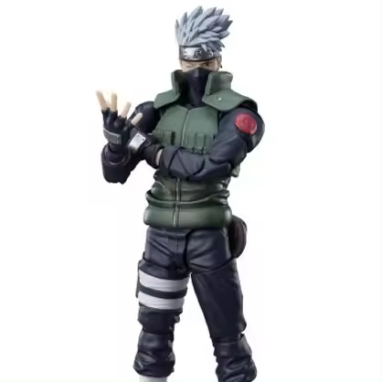 SH FIGUARTS NARUTO SHIPPUDEN HATAKE KAKASHI THE FAMED SHARINGAN HERO RE-RUN - 1
