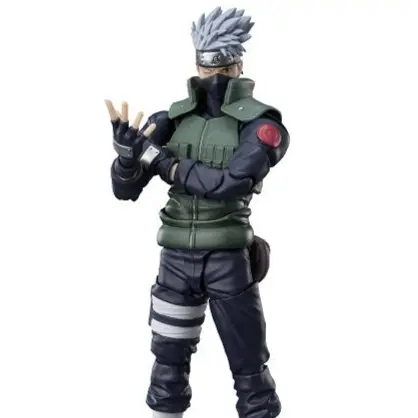 SH FIGUARTS NARUTO SHIPPUDEN HATAKE KAKASHI THE FAMED SHARINGAN HERO RE-RUN - 1