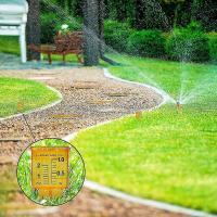 Medidor de rociadores (12 Pack) para herramienta de medición de agua de césped y jardín boca ancha - details 0