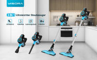 Aspirador Sin Cable Yisora N3 Escoba Aspiradora Sin Cable Aspiradora InaláMbrica, 17kpa 3 En 1 Aspirador De Mano, Potente Vertical Y AutonomíA Recargable 40 Min Para Suelo/Alfombra/Pelo De Mascotas - details 0
