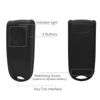 Control Remoto HORMANN ECOSTAR RSC2 RSE2 Transmisor Compatible 433.92Mhz Código De Rollo Para Abrepuertas De Garage Incluye Llave Inalámbrica - details 6