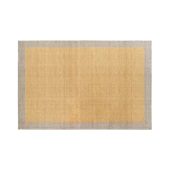 ALFOMBRA POLIESTER 120X180X0,7 600 GSM, AMARILLO TX197055 - 1