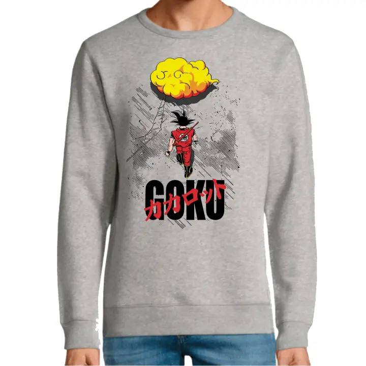 The Fan Tee Sudadera Sin Capucha de HOMBRE Dragon Ball Bola Ball Dragon Goku Vegeta Piccolo Gohan Super Buu 374 - 1