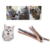 Varita De Madera De Polígono Natural Para Mascotas Juguete Molar Para Gatos Estimulante Y Estabilizador De Presión Arterial 10/15/20 Piezas - details 6