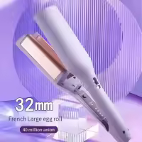 Rizador De Pelo Profesional 32mm French Hair Curler Olla De Pavo Rizado Corrugado Secado Y Secado Rápido Voluminizador Herramienta De Estilo - details 1