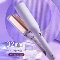 Rizador De Pelo Profesional 32mm French Hair Curler Olla De Pavo Rizado Corrugado Secado Y Secado Rápido Voluminizador Herramienta De Estilo - details 1