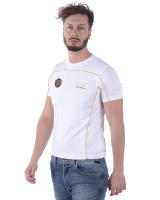 Emporio Armani EA7 Camiseta Algodón Hombre Blanco Gold 3ZPTA4PJL2Z 1100 - details 2