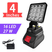 Luz LED Portátil Para Trabajos Al Aire Libre Y Emergencias Compatible Con Makita Recargable Aluminio 3/4/5/8 Pulgadas Para Pesca Y Uso General - details 7