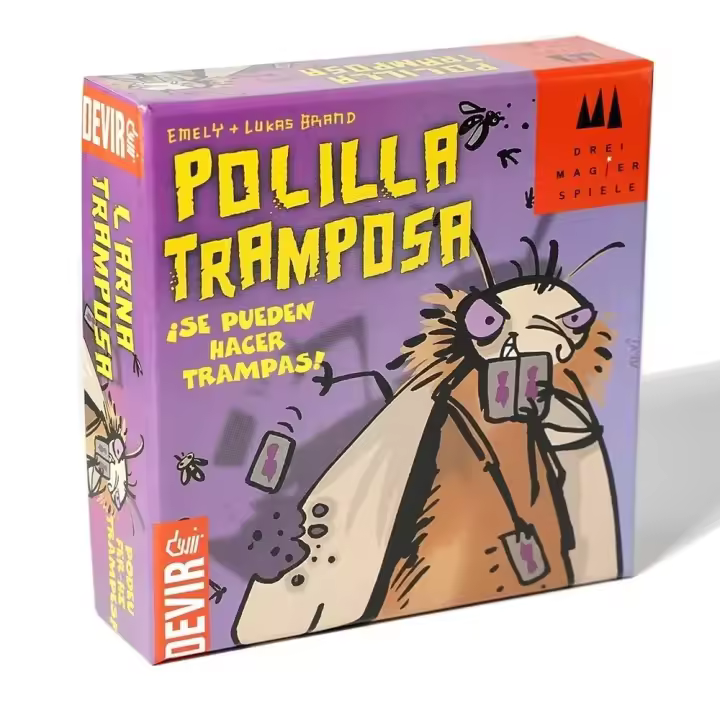 Juego De Cartas Mogel Motte Polilla Tramposa Devir-game Cheater / Royal Xiaoqiang Engañar Moth Sin Químicos De Alta Preocupación - 1