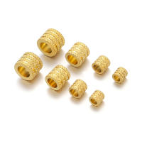 10Pcs Perlas De Acero Inoxidable Con Agujero Grande Para Colgantes Y Pulseras DIY Suministros De Joyería De 3/4/5/6mm - details 1
