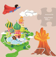 Rompecabezas De Papel Irregular Cartoon Para Niños Juguete Educativo Mini Desafío Montessori 24-28-36 Piezas Estilo Animal Espacial Oceanos - details 3