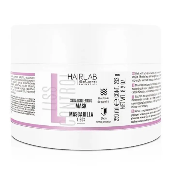 Mascarilla Lisos Antifrizz HAIRLAB LISS CONTROL Salerm Cosmetics 250ml - 1