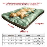 Cama De Invierno Para Perros Cálida De Corduroy Alfombra Suave Para Pequeños Medianos Y Grandes Perros Con Capa Desmontable Y Lavable Para Pupusas - details 0